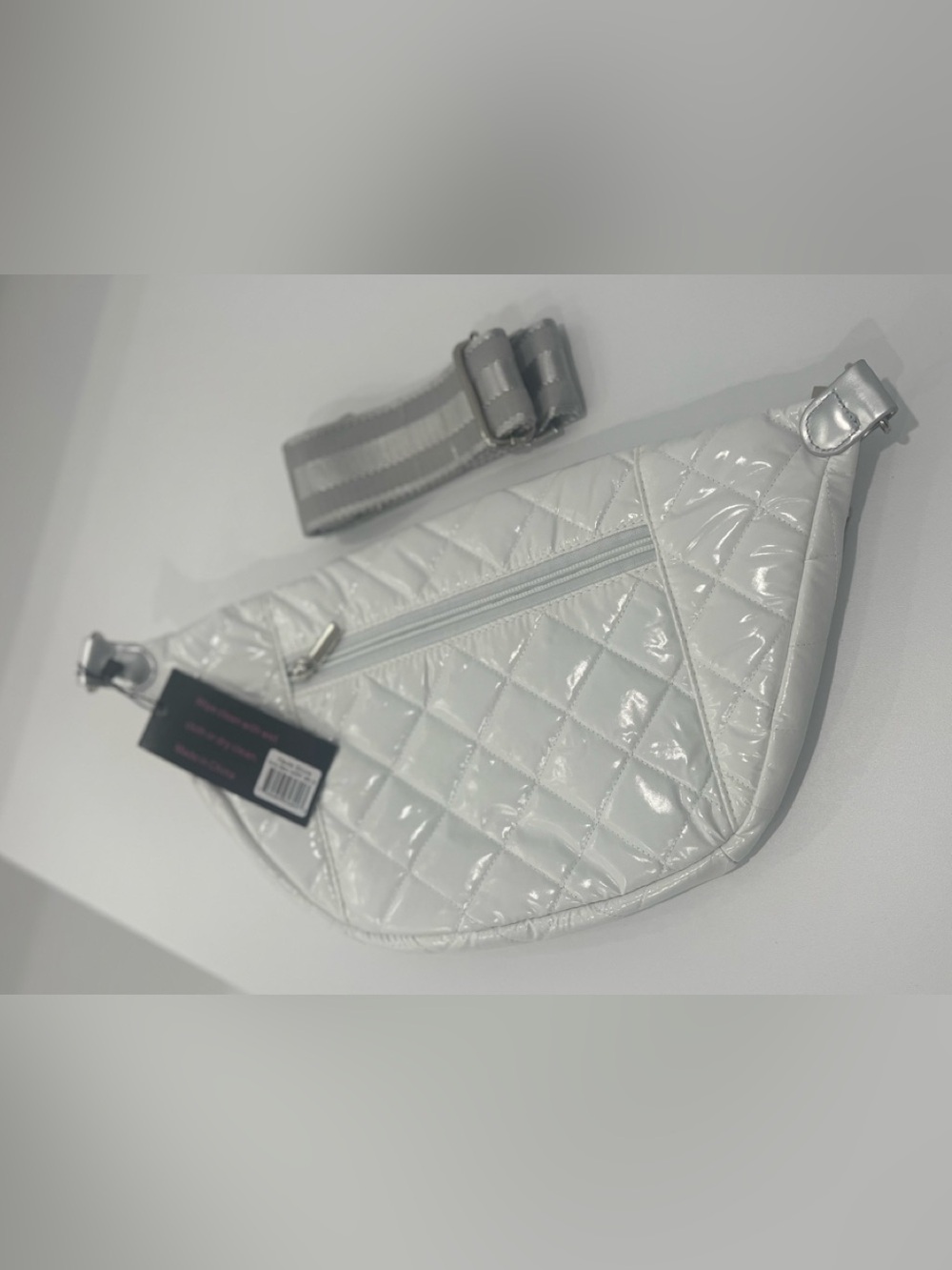 HAUTE SHORE Emily Blanc White Clutch, NWT
